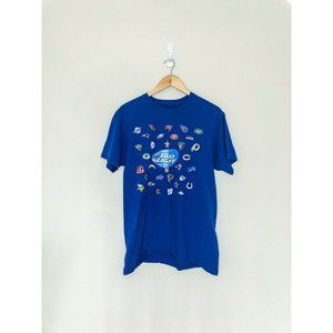 ⚡️3/$15 bud light football teams oversized tee